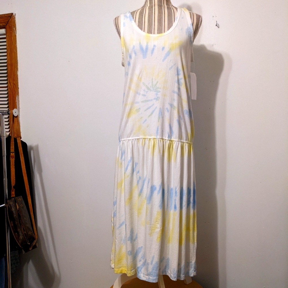 Sleeveless cotton sundress nwot